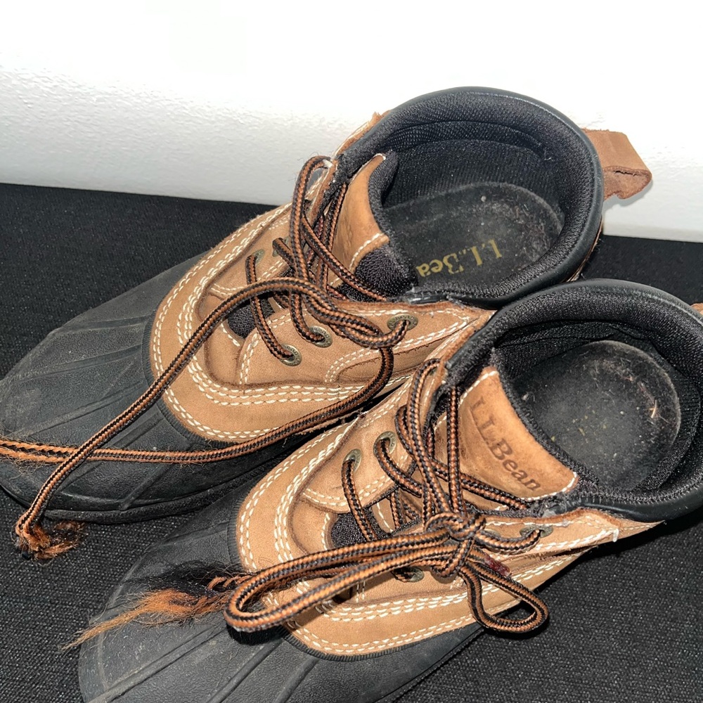 L. L. Bean Duck Hunting Primaloft Boot-Shoes. Bro… - image 4
